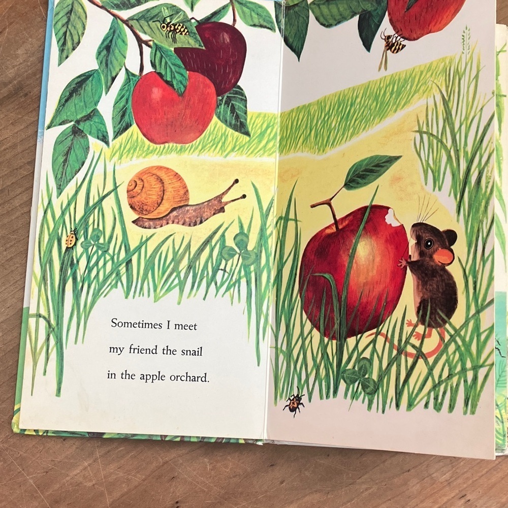 Vintage board book I Am a Mouse Children's Book by Ole Risom - Picture 8 of 16